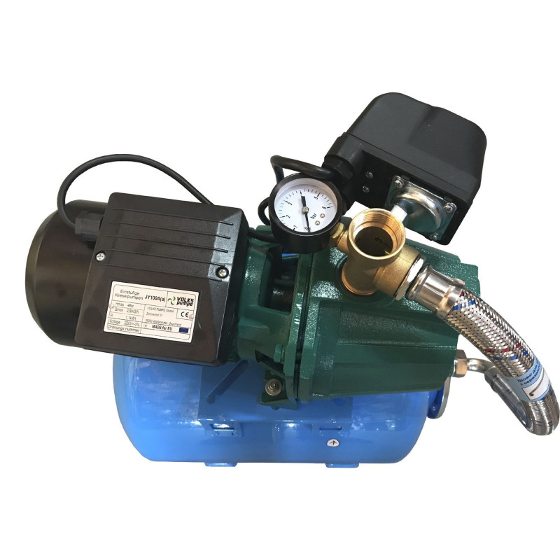 Насосная станция VOLKS pumpe JY100A(a)-24 1,1 кВт чугун короткий (сложенная) на гребенке