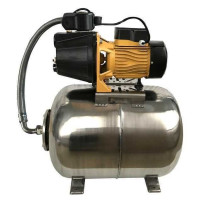 Насосна станція Optima JET100A-50INOX 1,1кВт чавун короткий, бак 50 літрів (нержавіюча сталь).