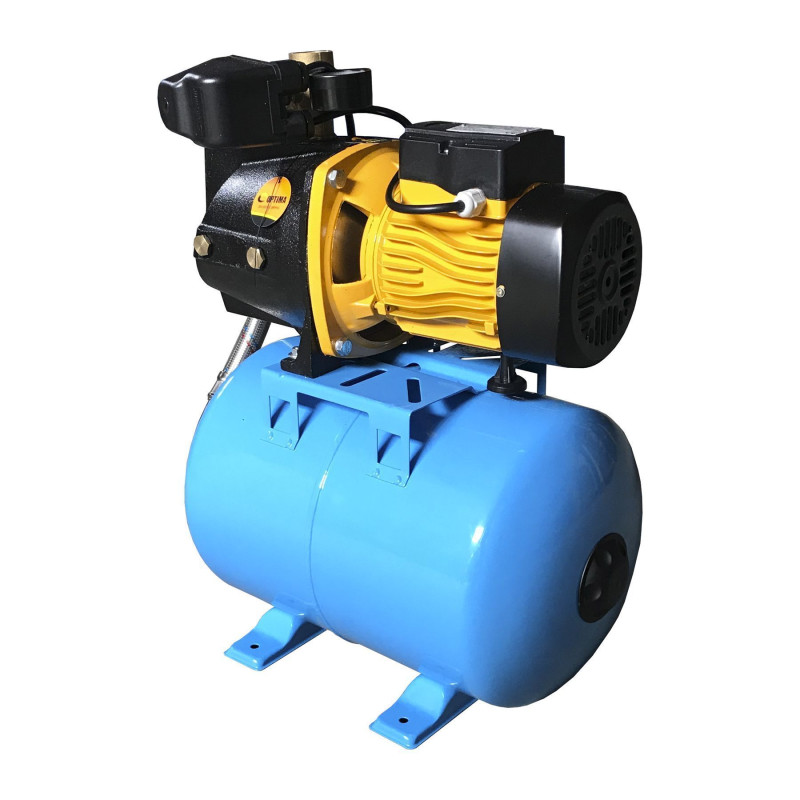 Насосна станція Optima JET100-24 1,1кВт чавун довгий, бак 24 літри