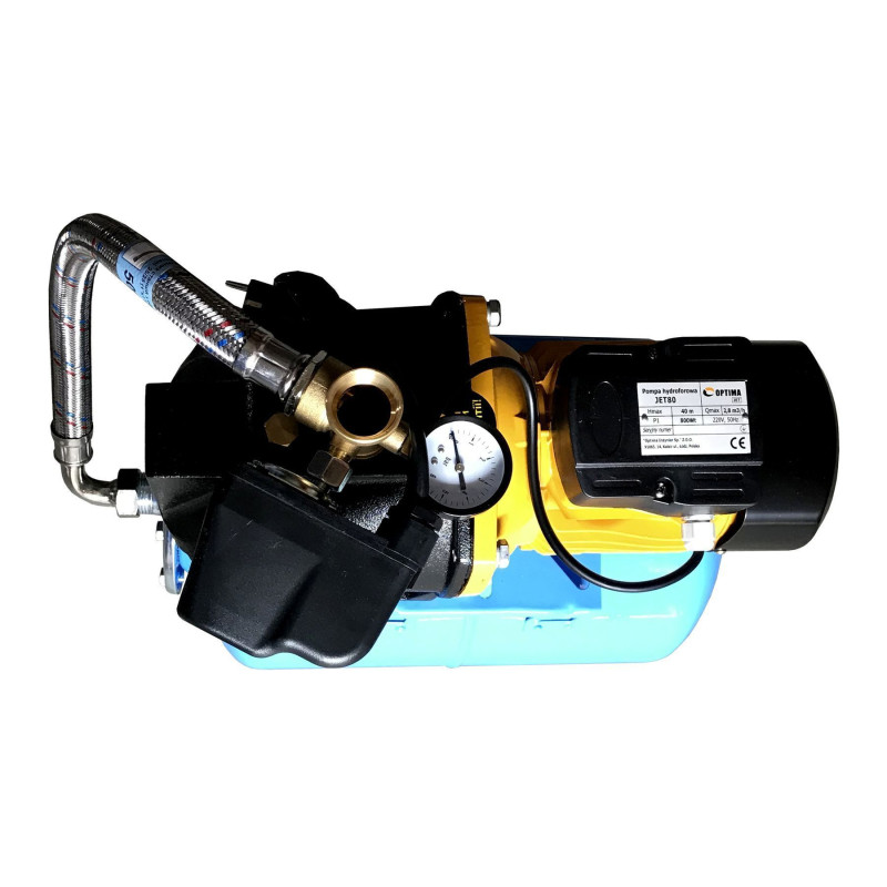 Насосна станція Optima JET 80-24 0,8кВт чавун довгий, бак 24 літри