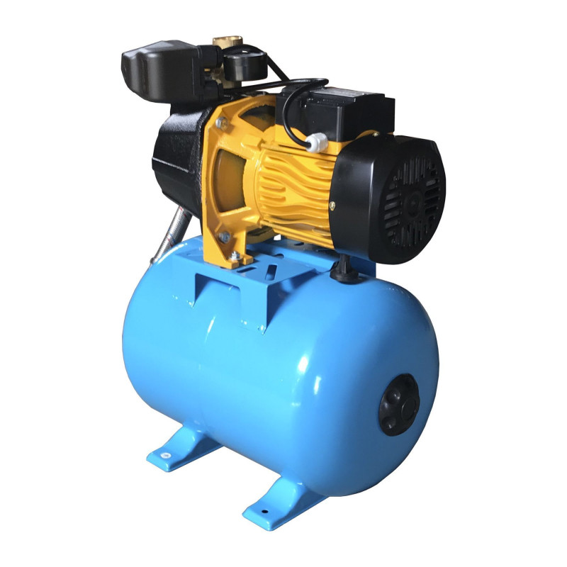 Насосная станция Optima JET 80A-24 0,8 кВт чугун короткий, бак 24 литра