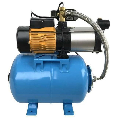 Насосна станція Optima MH-N1300 INOX-24 1,3кВт багатоступ,, нерж,колеса, бак 24 літри.