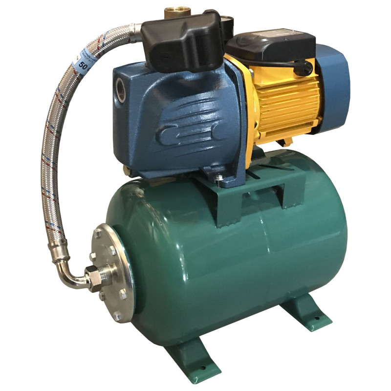 Насосна станція Optima JET100 PRIME-24 1,1кВт бак VOLKS 24 літри