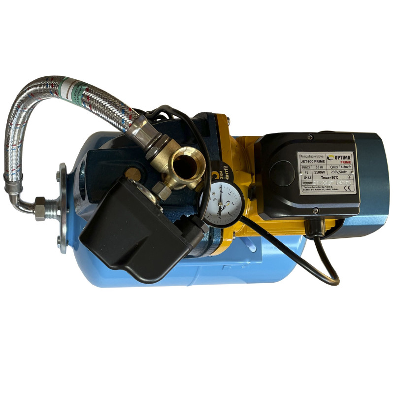 Насосна станція Optima JET100 PRIME-24 1,1кВт, бак 24 літра.