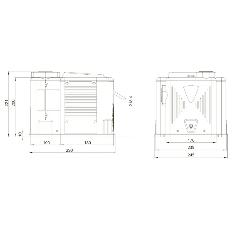 Насосна станція Optima PRIME OP370 IA з інтелектуальним частотним перетворювачем