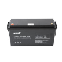 Акумулятор LiFePO4 200Ah Must LP15-12200, BMS100A@4S, 12,8В 