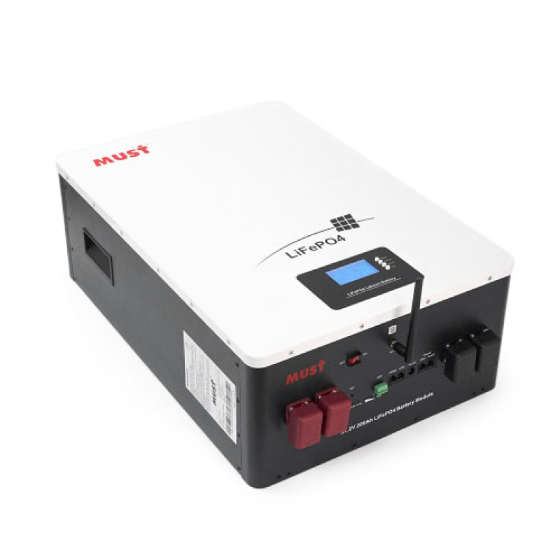 Акумулятор LiFePO4 200ah (А-годин) Must LP16-48200, BMS100A@16S, 51.2В    