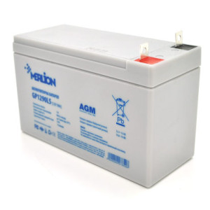 Акумулятор свинцево-кислотний 9 Ah (А-г) MERLION AGM GP1290L5 (спец клема)  