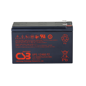 Аккумулятор 9Ah CSB UPS12460F2 12V AGM