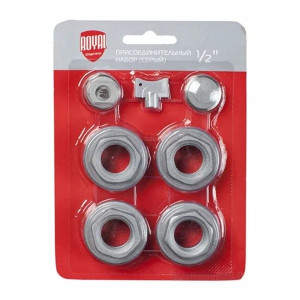 Комплект Футорок 1/2" Royal Thermo (silver)
