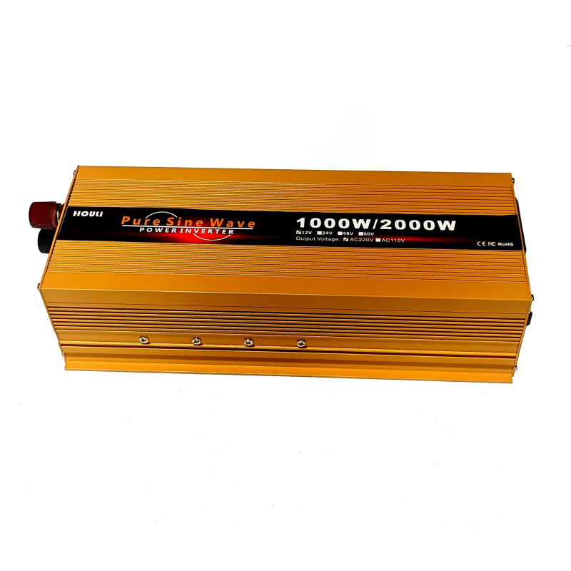 Інвертор HOULI 1000/2000Вт 12В/220В