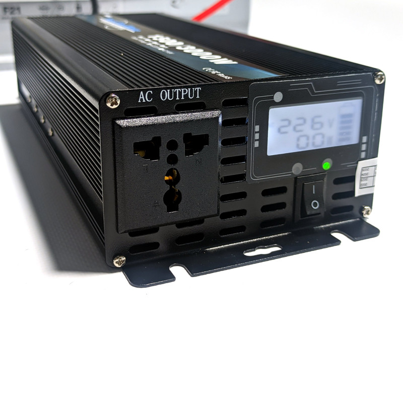 Інвертор HOULI 1500/3000Вт 12В/220В