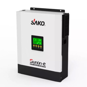 Гибридный инвертор 3000 кВА SAKO 3000-24 (2400Вт, 24В, 0-80A, 170-280В, MPPT, 80А, 120-450 Vdc) 