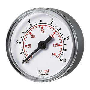 Манометр Cewal M 50 PP аксиальный (50 мм - 4 бар -1/4")
