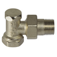 Кран радіаторний кутовий Comisa 1/2" - 8816017 - (обратка)