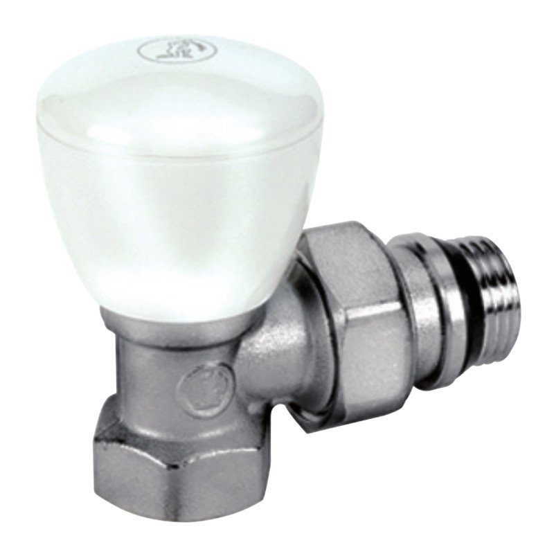 Giacomini R5TG 1/2" R5X033 - Радиаторный кран угловой (подача)
