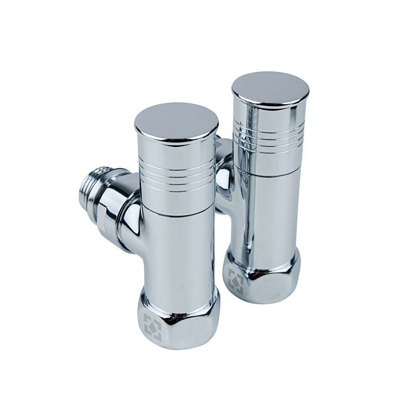 Комплект приладових кранів Raftec Chrome RV-2012 (1/2