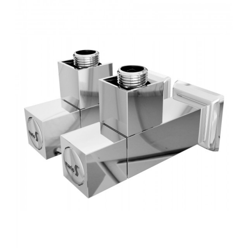 Угловой кран Mario G1/2 квадратный корпус  