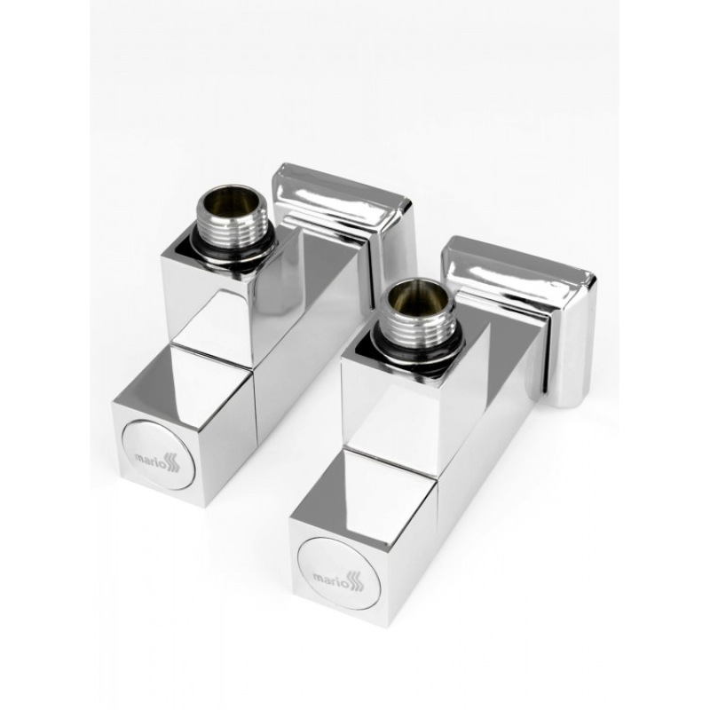 Угловой кран Mario G1/2 квадратный корпус  