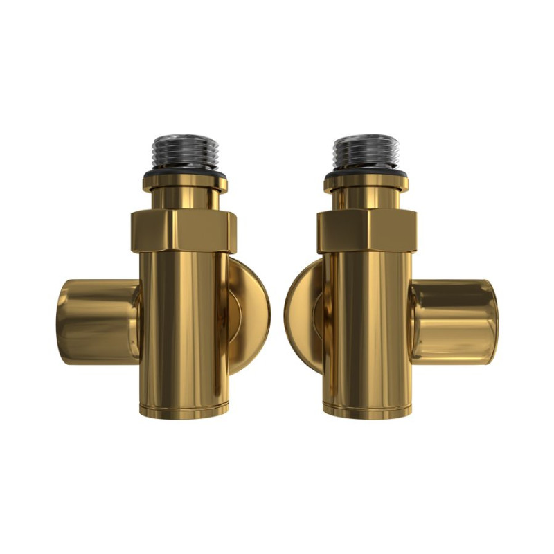 Кран кутовий MARIO під ТЕН золото