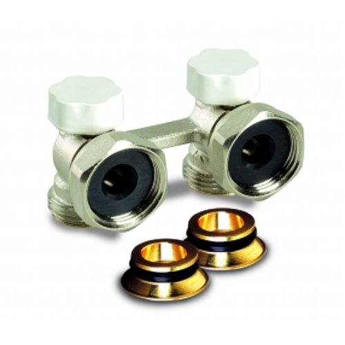 Luxor 3/4" M178 (13472701) - Кран нижнего подключения угловой