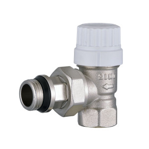 Кран радиаторный Solomon Q PROFESSIONAL NV-QP5017 1/2″ под термоголовку, угловой