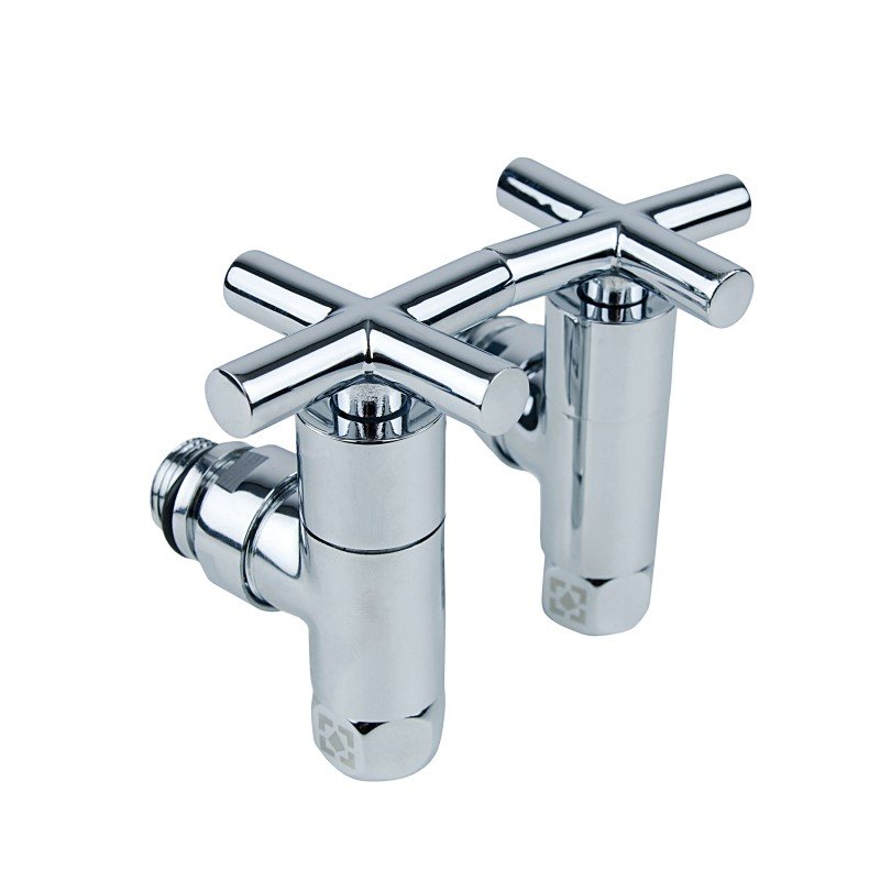 Комплект приладових кранів Raftec Chrome RV-3012 (1/2