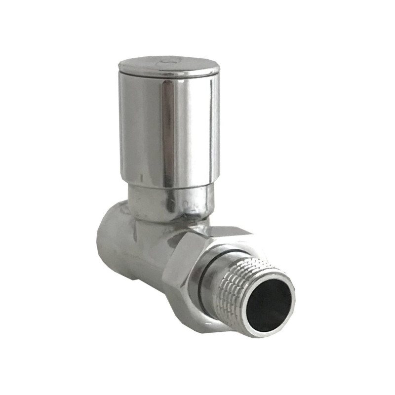 SOLOMON ХРОМ 1/2" (1865) – Радіаторний кран прямий