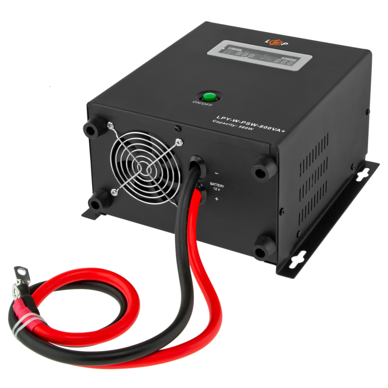 ДБЖ з правильною синусоїдою LogicPower LPY-W-PSW-800VA-560Вт-5A/15A