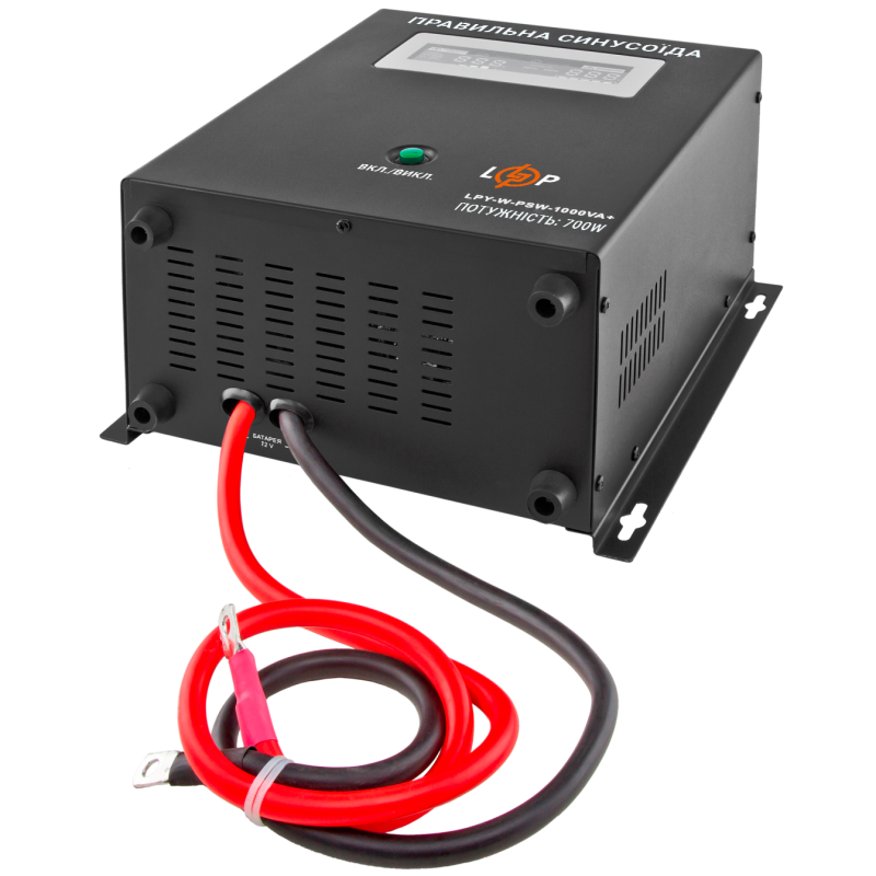ИБП с правильной синусоидой LogicPower LPY-W-PSW-1000VA+(700Вт) 10A/20A