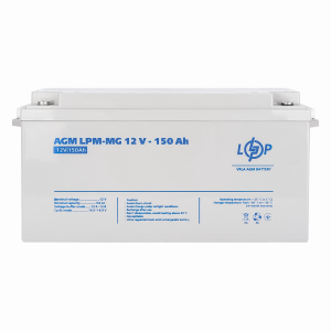 Аккумулятор мультигелевый 150 Ah (ампер-часов) LogicPower AGM LPM-MG 12V