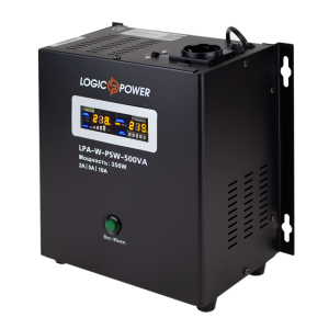 ИБП с правильной синусоидой LogicPower LPA-W-PSW-500VA-350Вт-2A/5A/10A