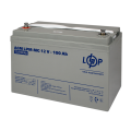 Акумулятор мультигелевий 100 Ah (ампер-годин) LogicPower AGM LPM-MG 12V