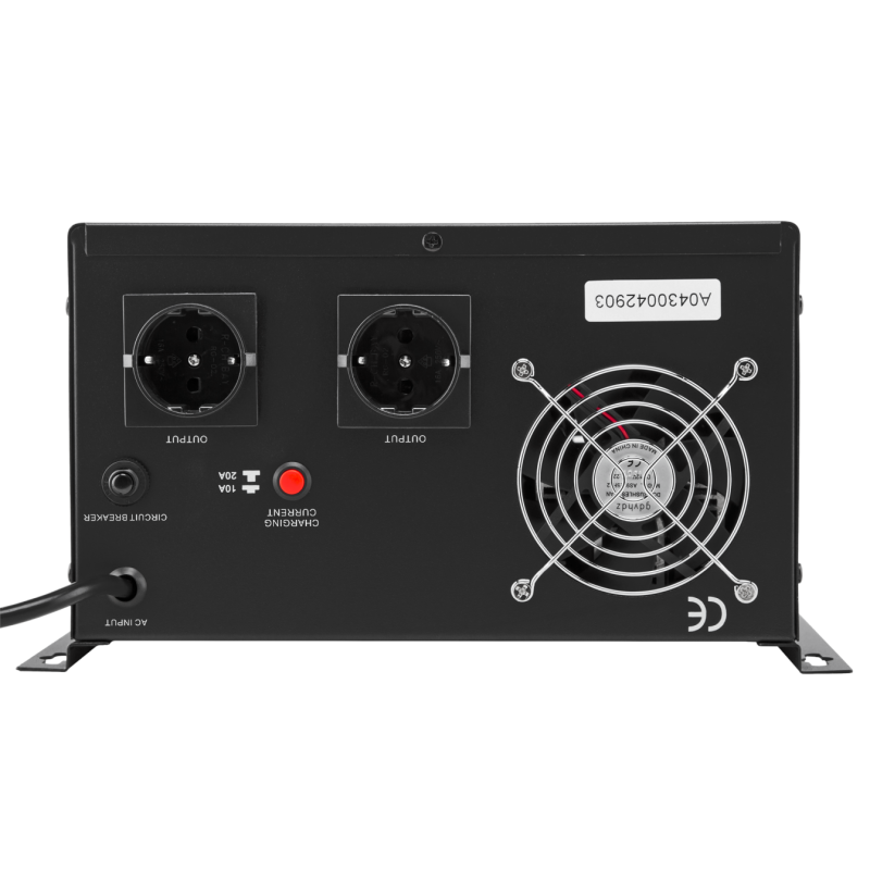 ДБЖ з правильною синусоїдою LogicPower LPY-W-PSW-2500VA-1800Вт-24V-10A/20A