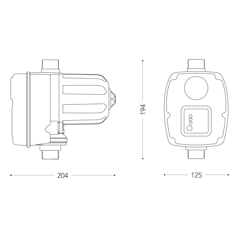 Контролер тиску ItalTecnica BRIO TANK