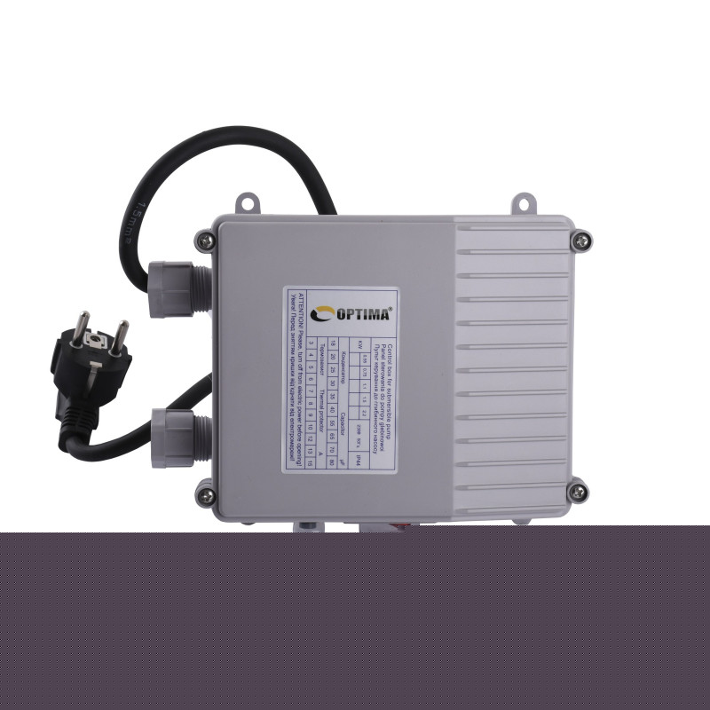 Пульт управления для глубинного насоса Optima 0.25кВт, 16мкФ, 4А (2,5 SDm, 3 SDm)