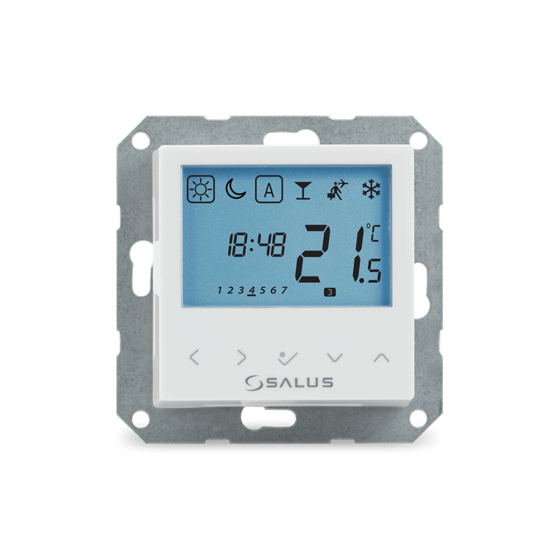 Термостат  дротовий, тижневий Salus BTRP230 під рамку