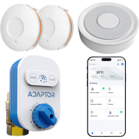 Комплект захисту від протікання AKIT-2 (клапан 3/4" + шлюз + 2 датчикa витоку) 