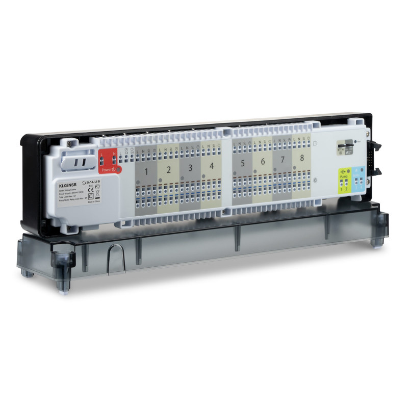 Центр комутації Salus KL08NSB 8-ми зонний