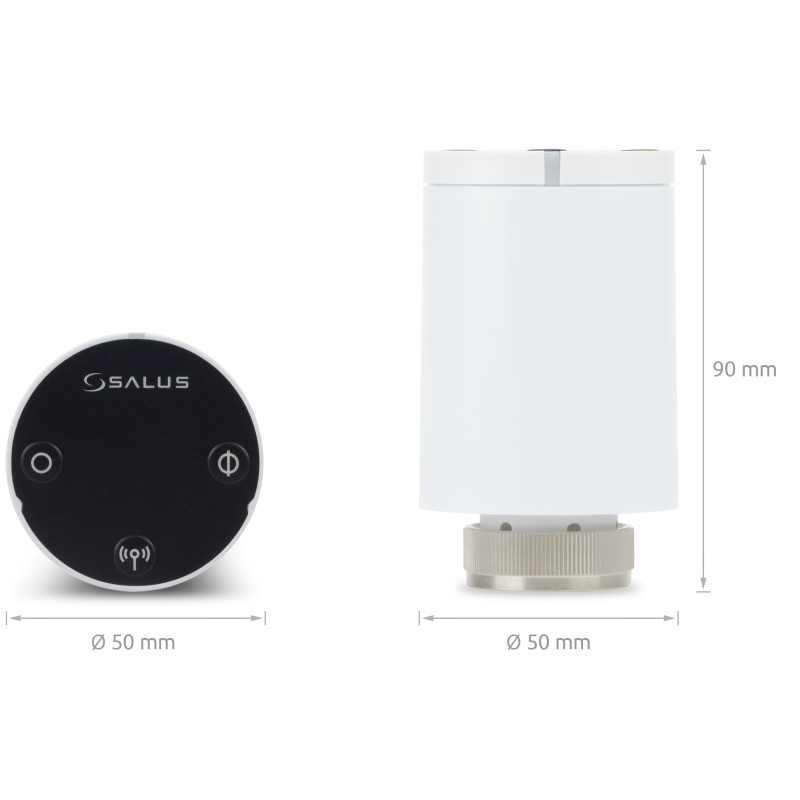 Термоголовка Salus TRV10RFM