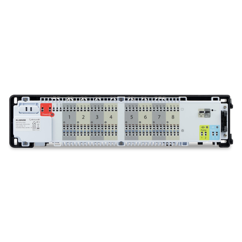 Центр комутації Salus KL08NSB 8-ми зонний
