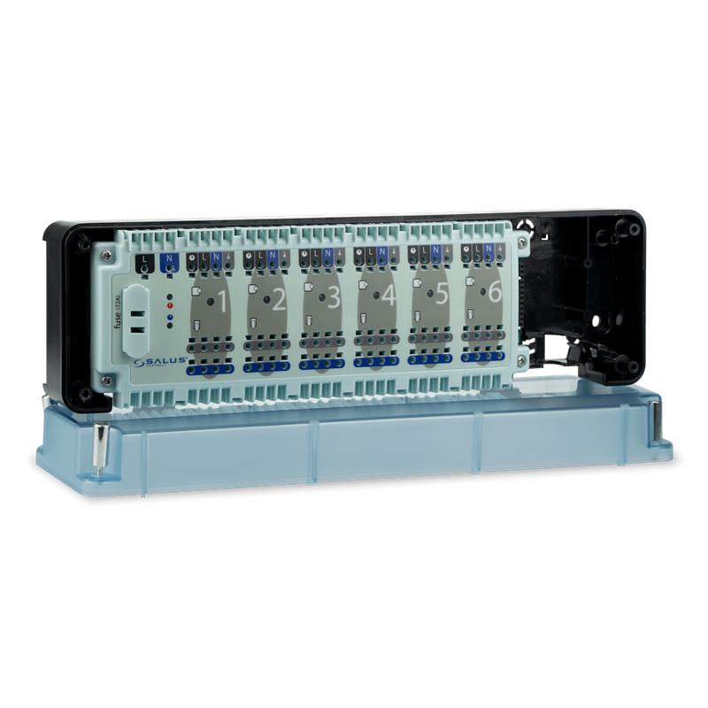 Коммутационный центр Salus KL06 230В 6 зонный, проводной