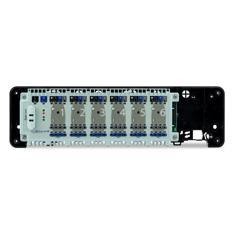 Коммутационный центр Salus KL06 230В 6 зонный, проводной
