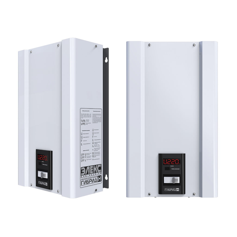 Стабилизатор напряжения однофазный 18 кВт Элекс АМПЕР У 12-1/80 v2.1 бытовой