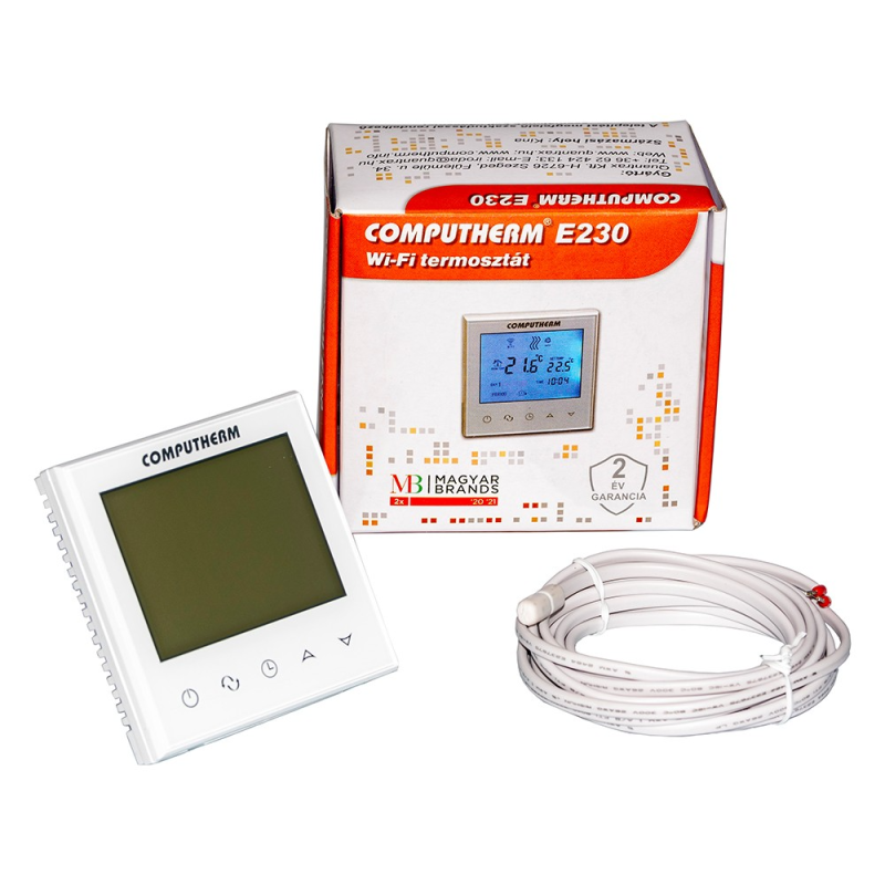 Программатор недельный для теплого пола COMPUTHERM E230 WI-FI