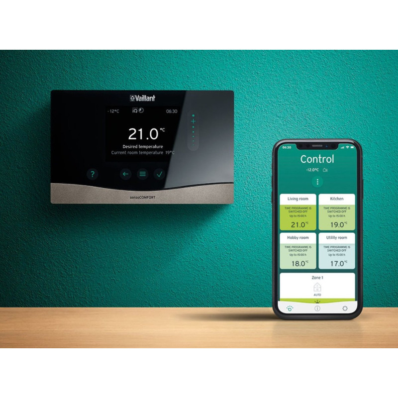 Vaillant sensoCOMFORT VRC 720f/3f (0010045482) - Погодозалежний каскадний регулятор опалення