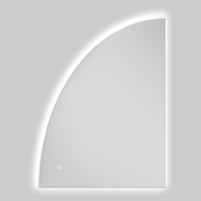 Дзеркало Mixxus Premium TOPPER MS02-75x100 з Led Touch, Anti-fog, димером (3-6,5kK) 