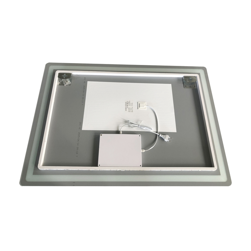 Дзеркало Zerix Mirra MR05-100x70 з LED Touch, Anti-fog, димером, регулятором яскравості  