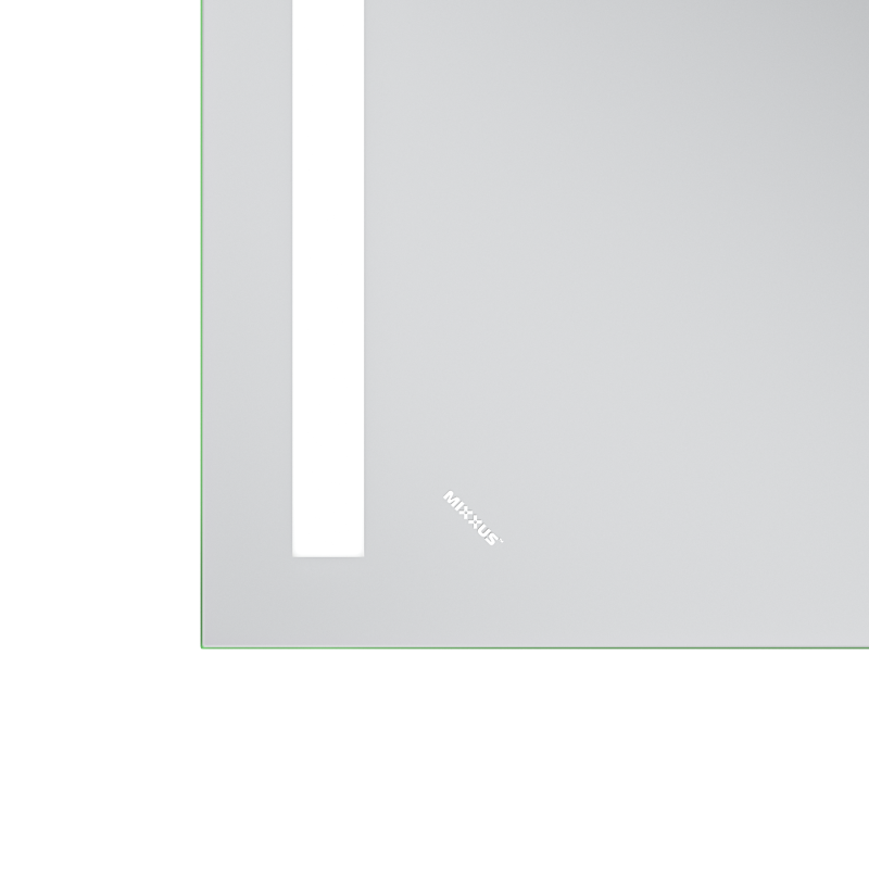 Зеркало Mixxus Premium LINES MR17-120x60-Reverse с Led Touch, Anti-fog, димером, регулятором яркости