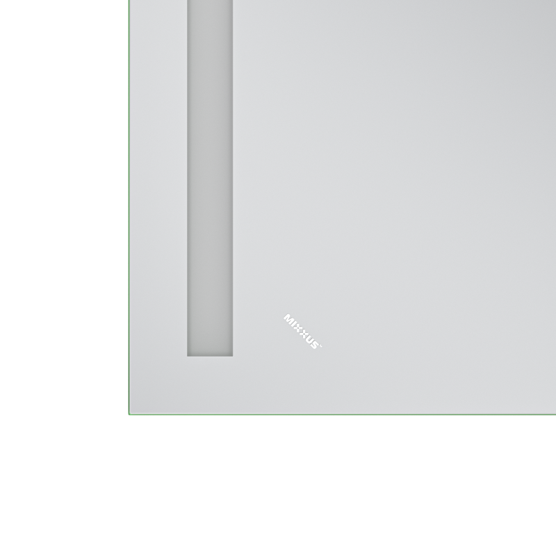 Зеркало Mixxus Premium LINES MR17-120x60-Reverse с Led Touch, Anti-fog, димером, регулятором яркости